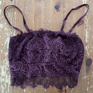 Aerie Lace Bra Crop